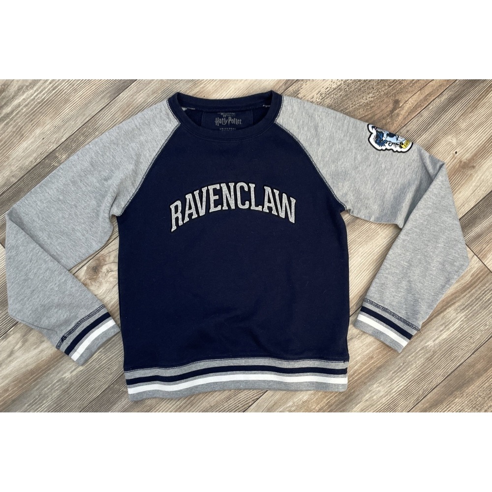 Ravenclaw  Harry Potter Universal Studios Hollywood‎ Kids Sweater Blue L